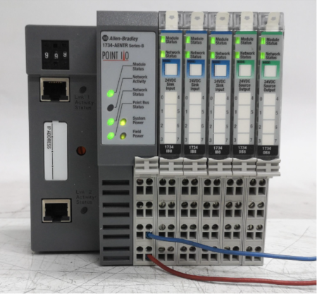 Allen-Bradley 1734-AENT Point I/O Ethernet Adapter 24VDC 10A